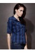 Roadster Women's Checkered Casual Shirt Roadster Women's Checkered Casual Shirt